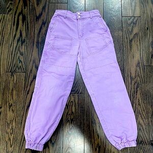 Purple Jean Pants